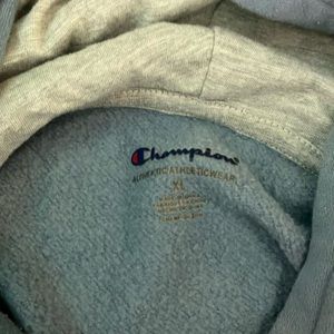 Champion hooded sweatshirt blue